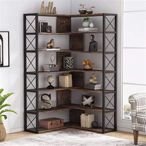 large corner shelf unit